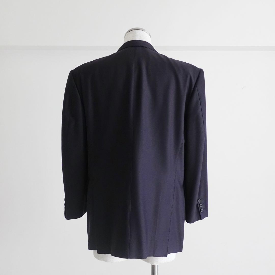 1990s BALENCIAGA ダブルブレスト　テーラードジャケット　ネイビー
