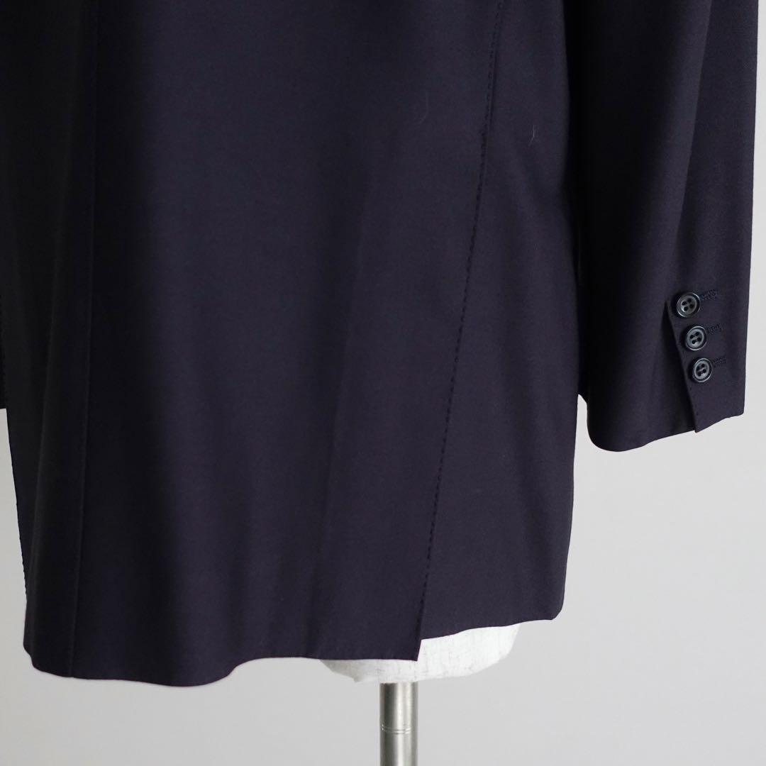 1990s BALENCIAGA ダブルブレスト　テーラードジャケット　ネイビー