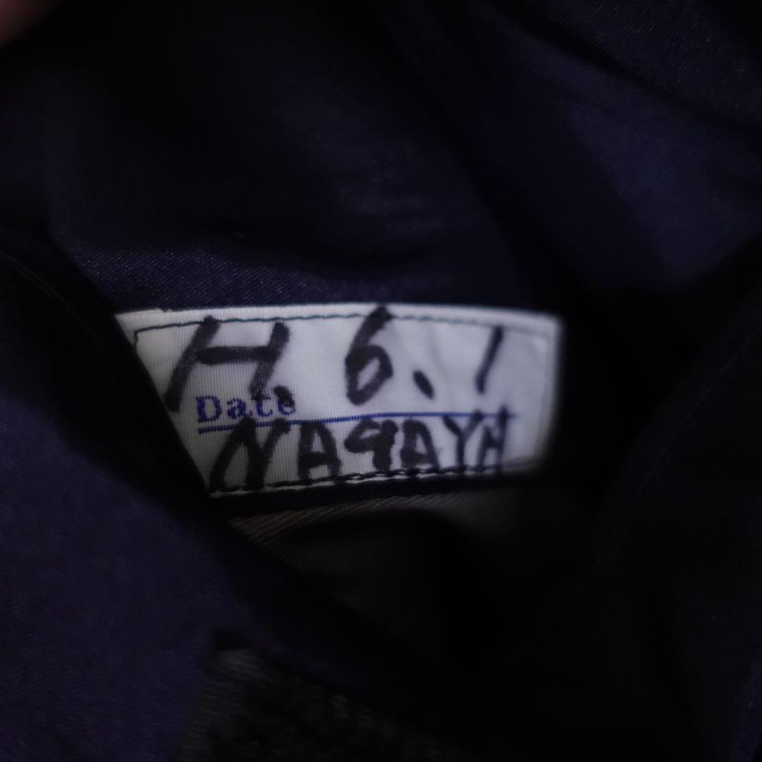 1990s BALENCIAGA ダブルブレスト　テーラードジャケット　ネイビー