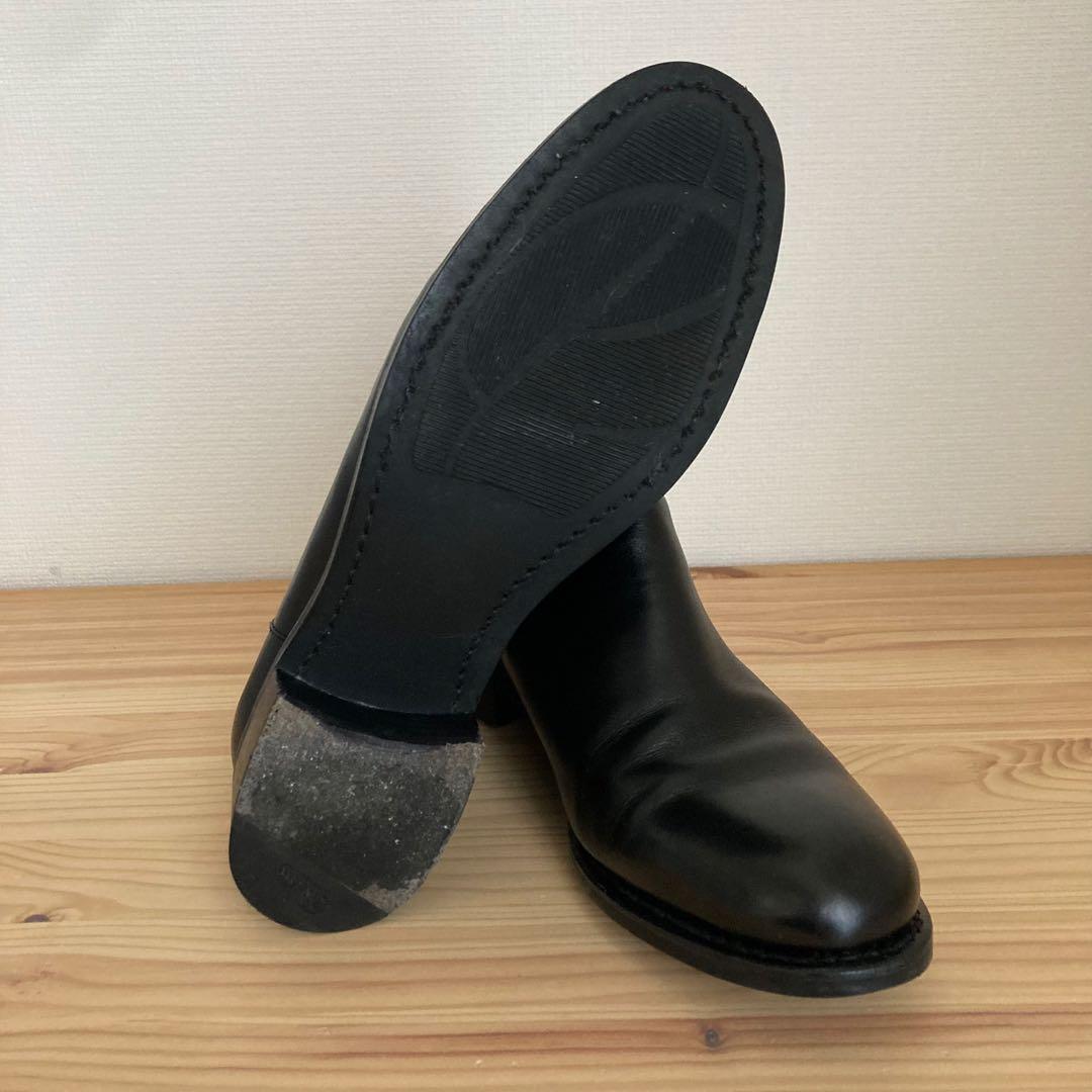 【美品】パラブーツ サイドゴアブーツ ブラック23
