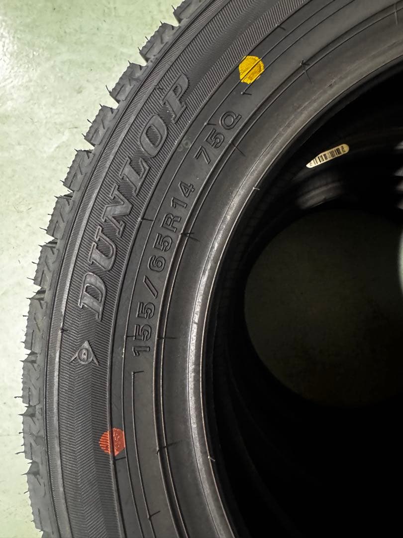 初売りセールダンロップWINTERMAXX 02 155/65 R14 75Q