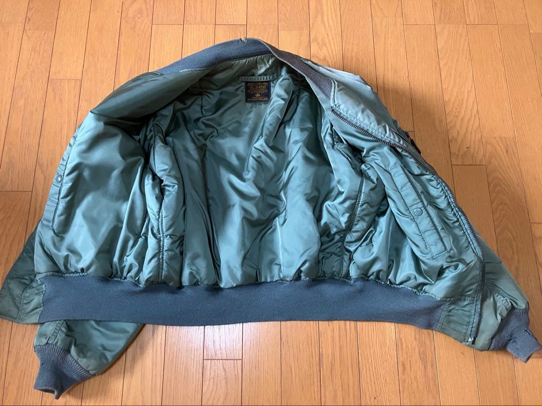50s復刻版⭐︎ALPHAアルファMA1フライトジャケット⭐︎ヴィンテージ