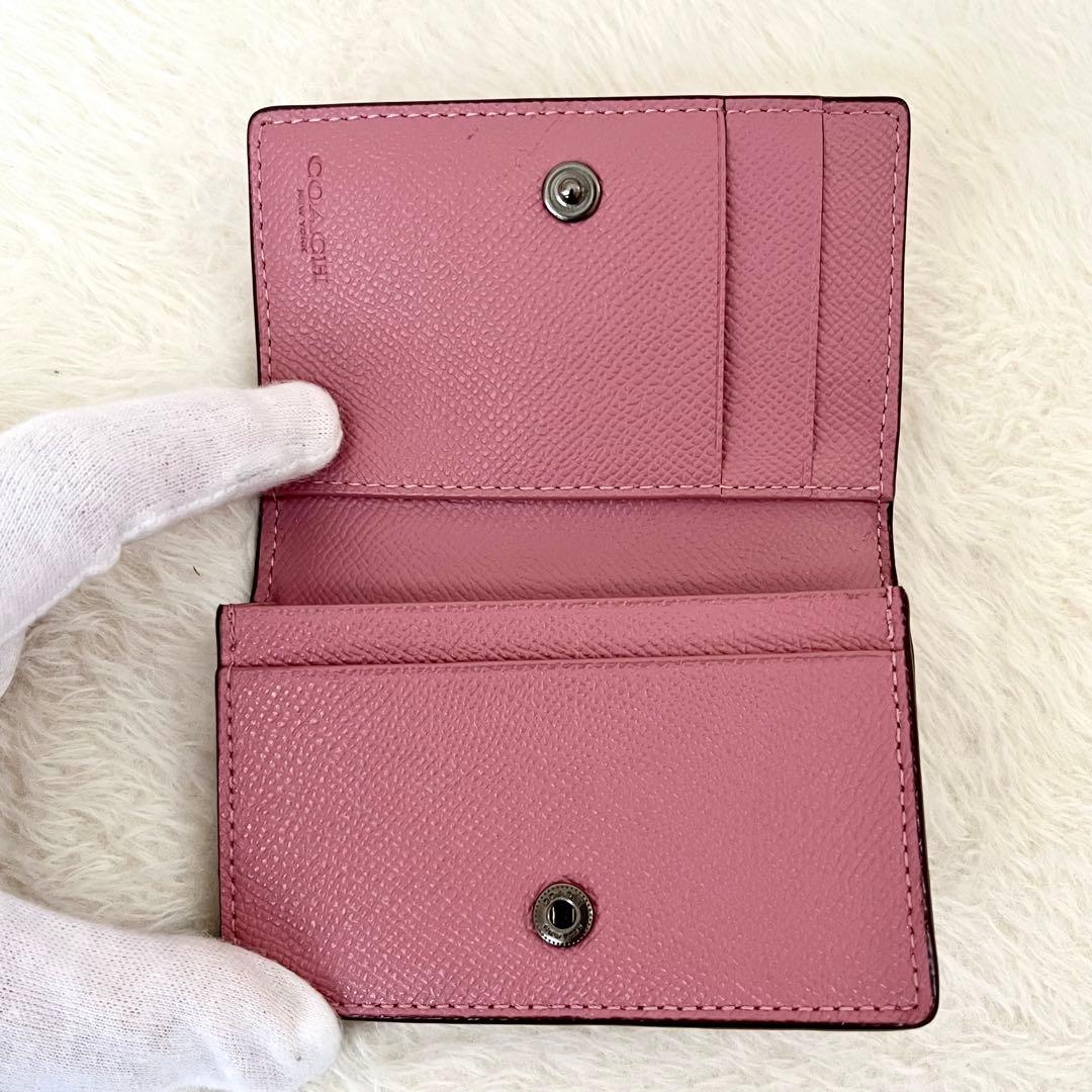 【正規品・美品】COACH コーチ カードケース 名刺入れ カード入れ