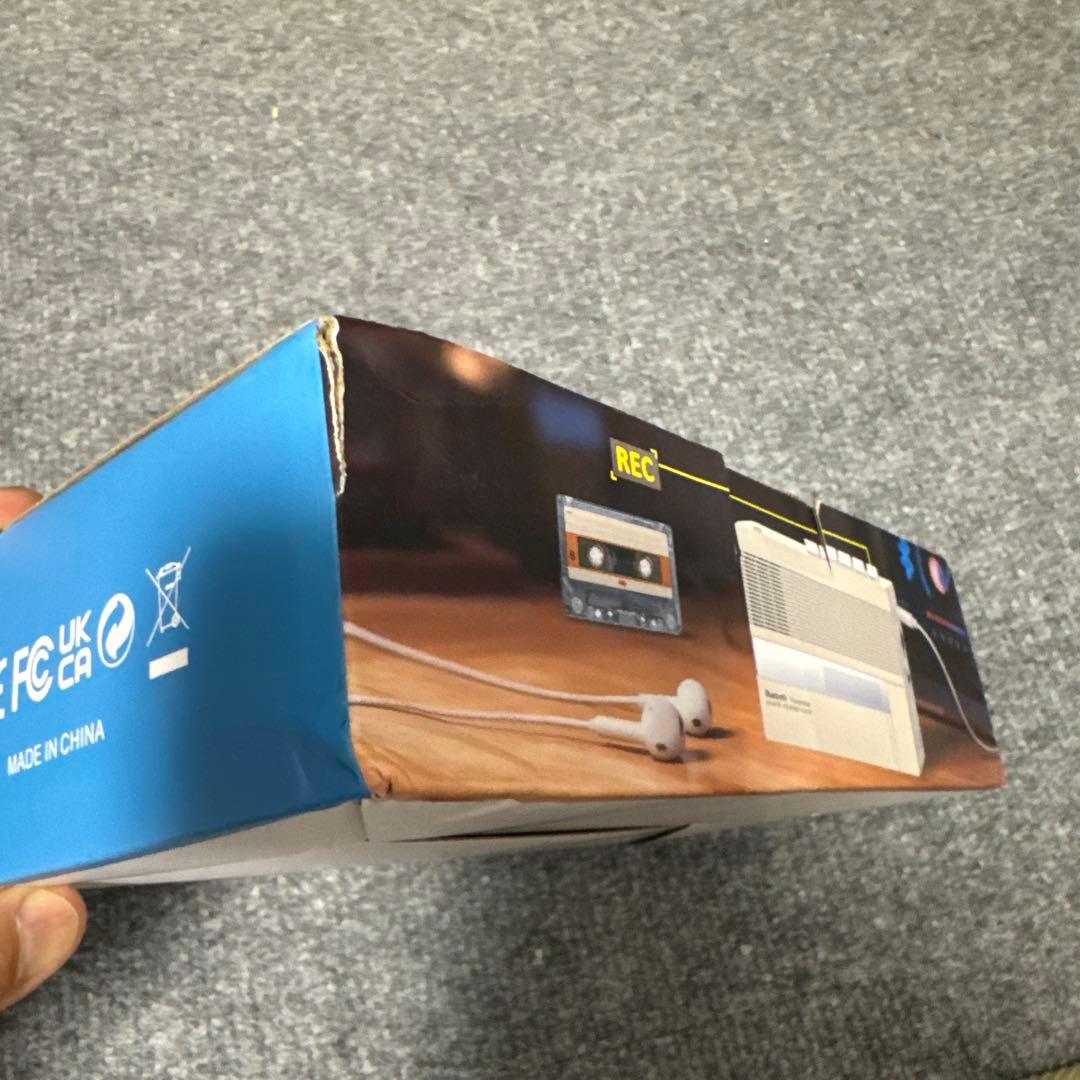 アイワ aiwa Bluetooth機能 充電式　カセットプレーヤー