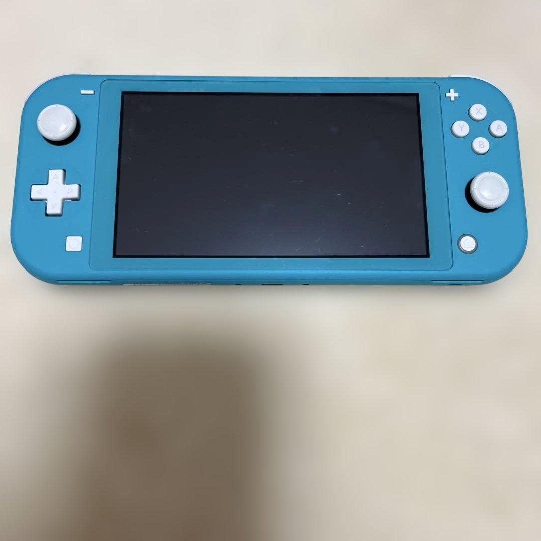 Nintendo Switch Lite 本体 ターコイズブルー 任天堂 充電器