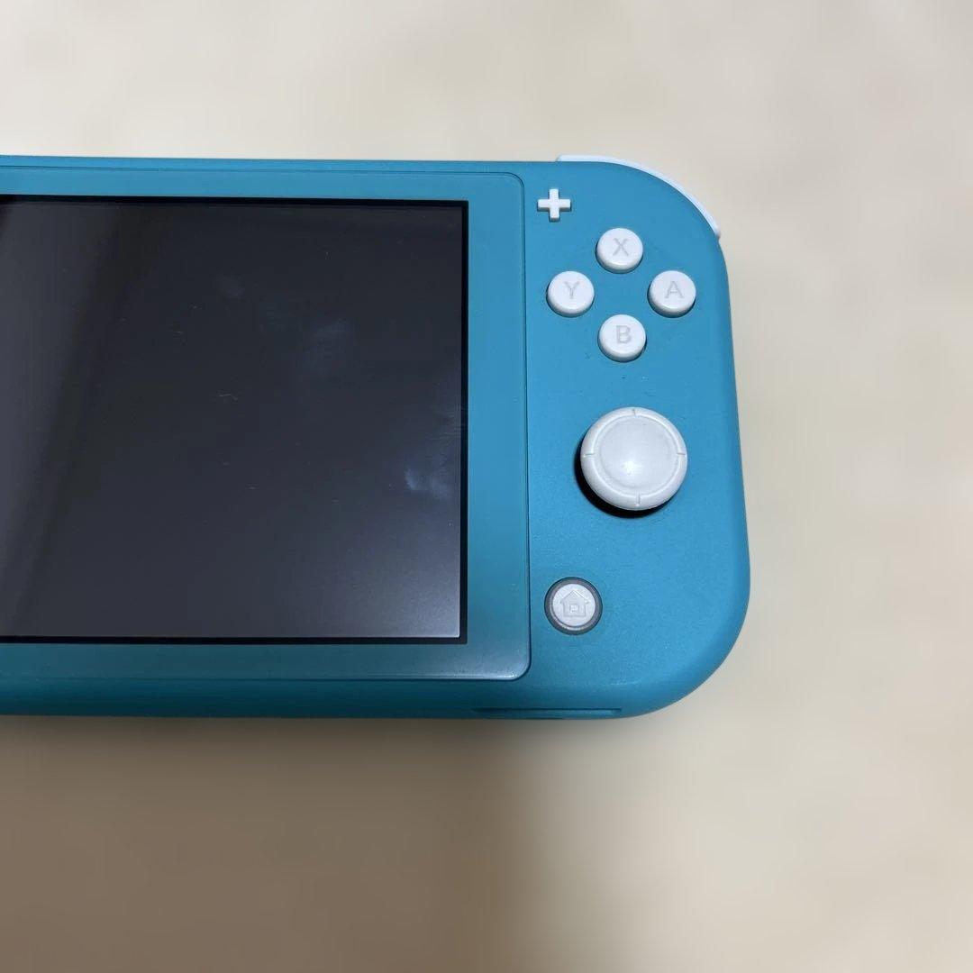 Nintendo Switch Lite 本体 ターコイズブルー 任天堂 充電器
