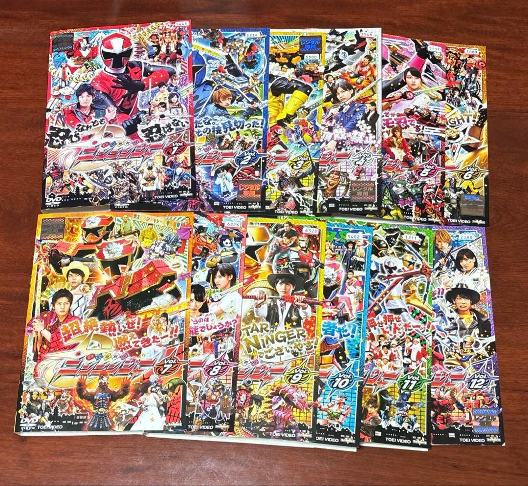 手裏剣戦隊ニンニンジャー 全巻完結セット 劇場版付 dvd