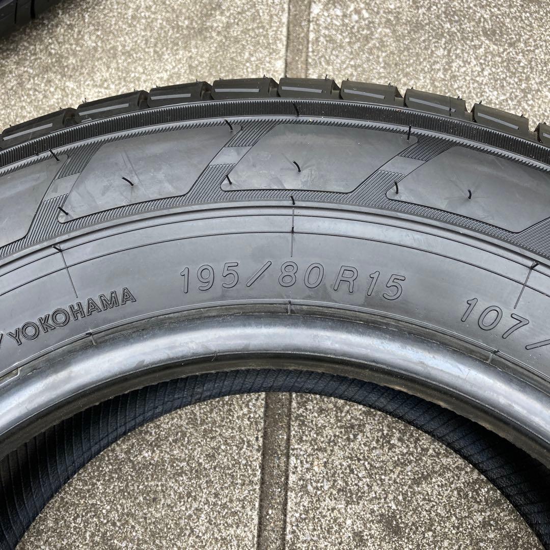 ①新車外し　YOKOHAMA 195/80R15 107-105Ｑ　1本の価格