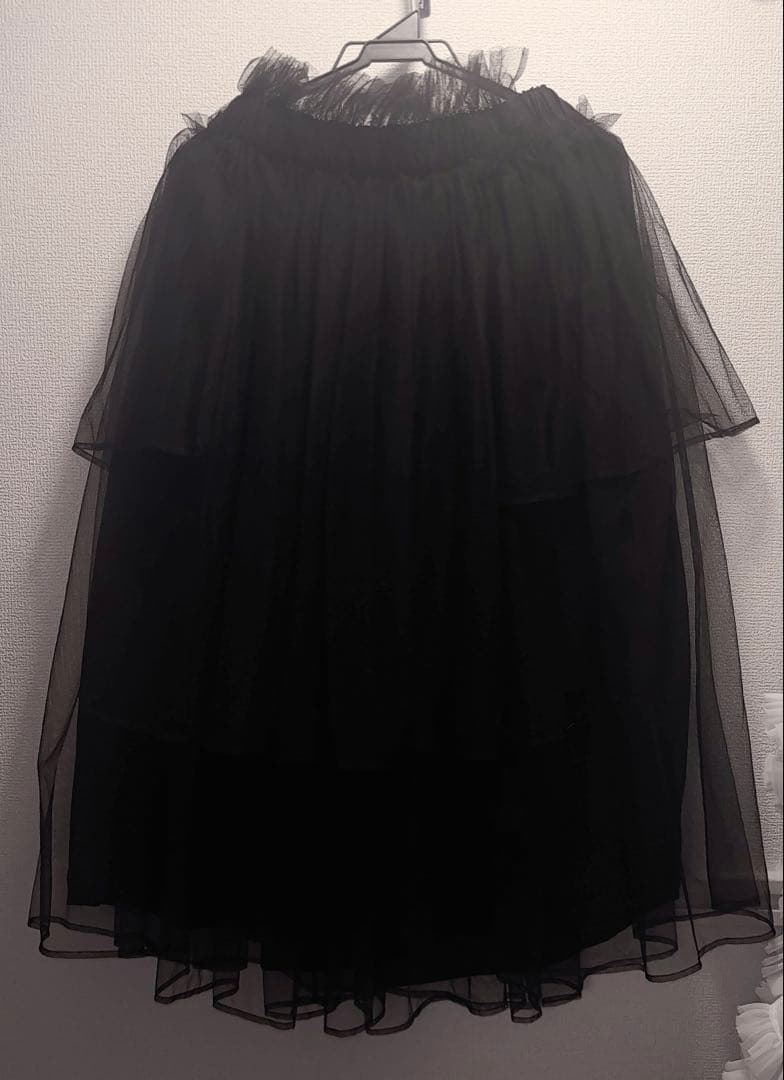 新品未使用　noir kei ninomiya ボリューム　チュール　スカート