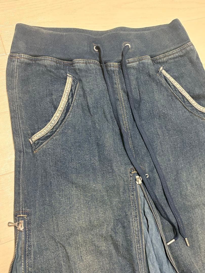 スカート goa denim gimmick zip skirt y2k