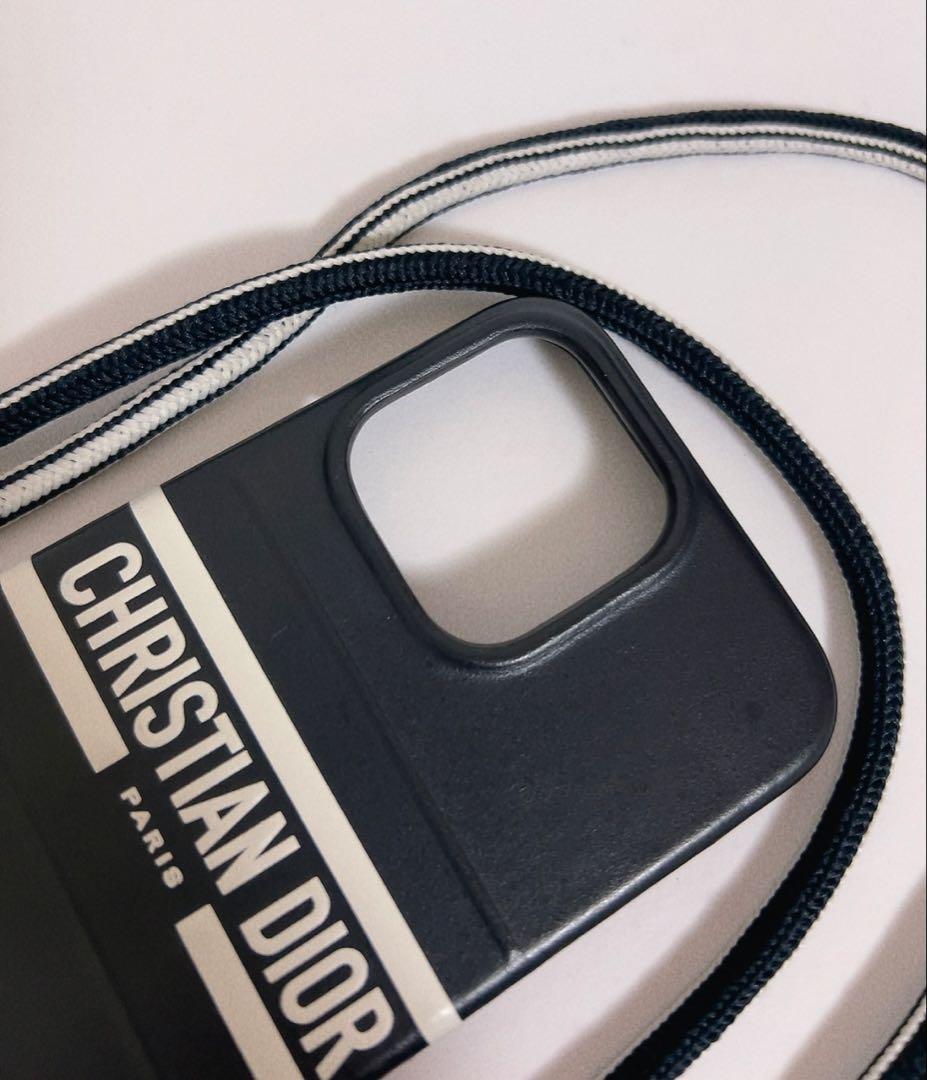 ChristianDior iPhone13pro スマホケース　黒