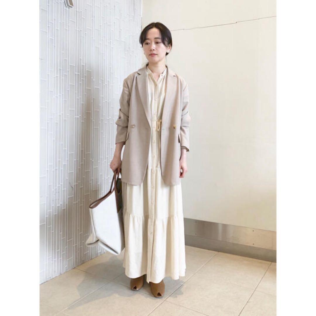 (美品）IENAウールクレープシャークイージージャケット