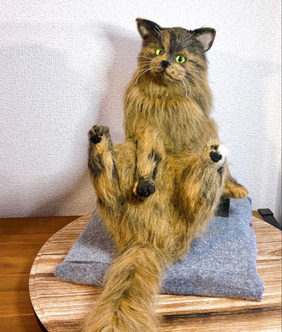 【専用】羊毛フェルト猫 リアル猫ちゃん　ハンドメイドcats felt