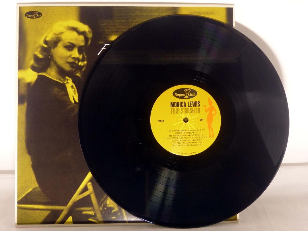 洋楽 LP / Monica Lewis / Fools Rush In