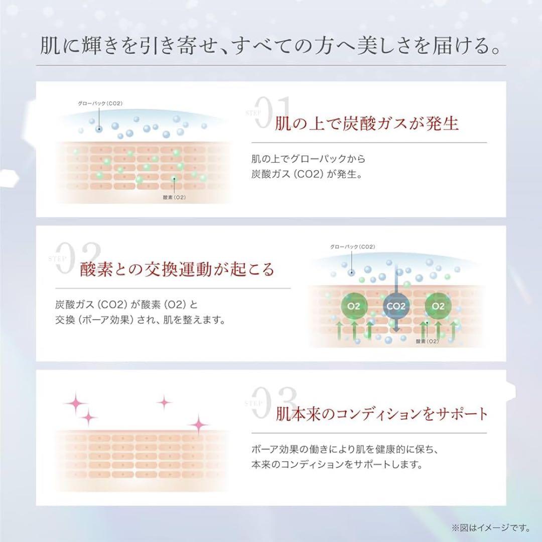 【正規品】エニシーグローパック 炭酸ガスパック 10回分　新品未使用品×2箱