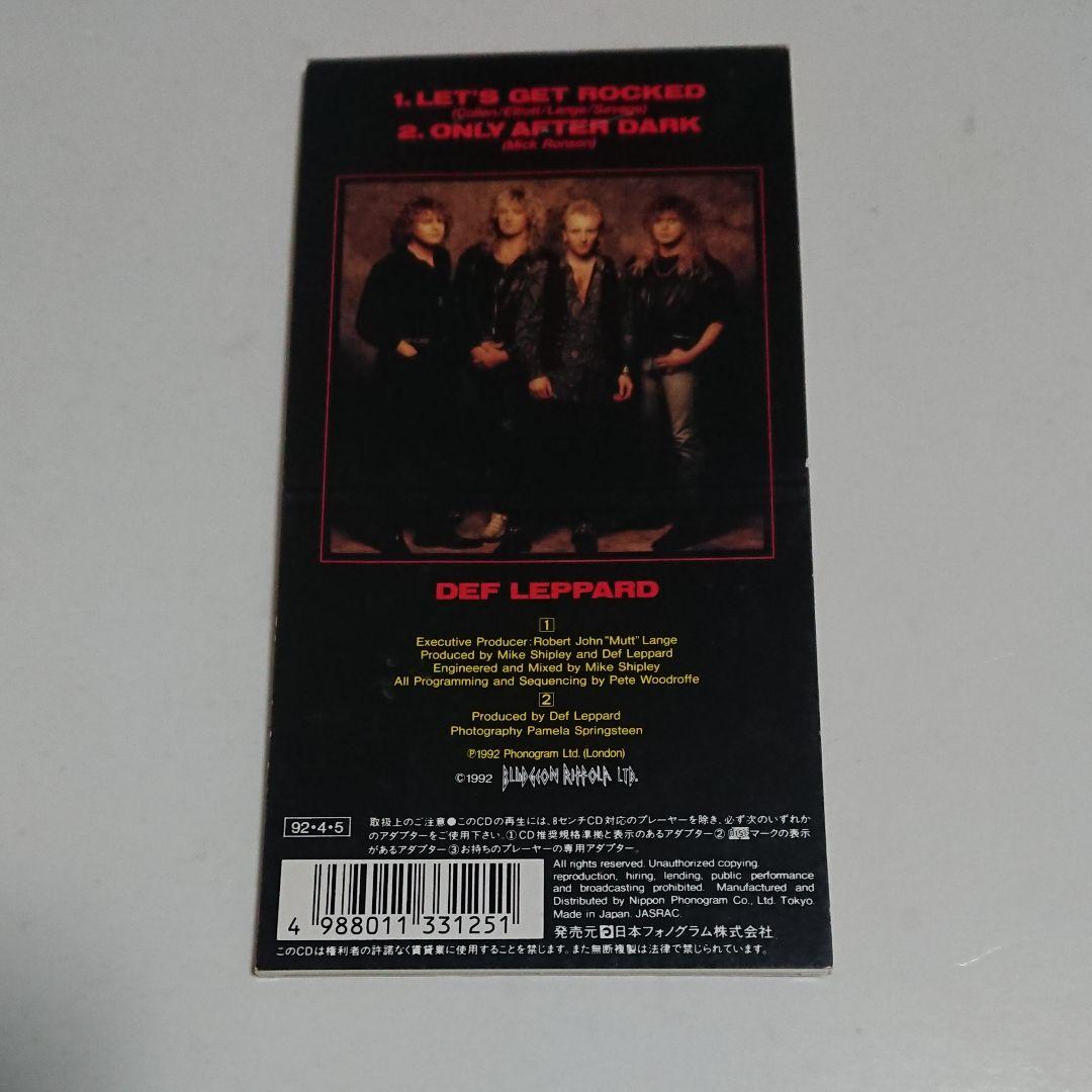 【廃盤CDシングル】DEF LEPPARD/レッツ・ゲット・ロック