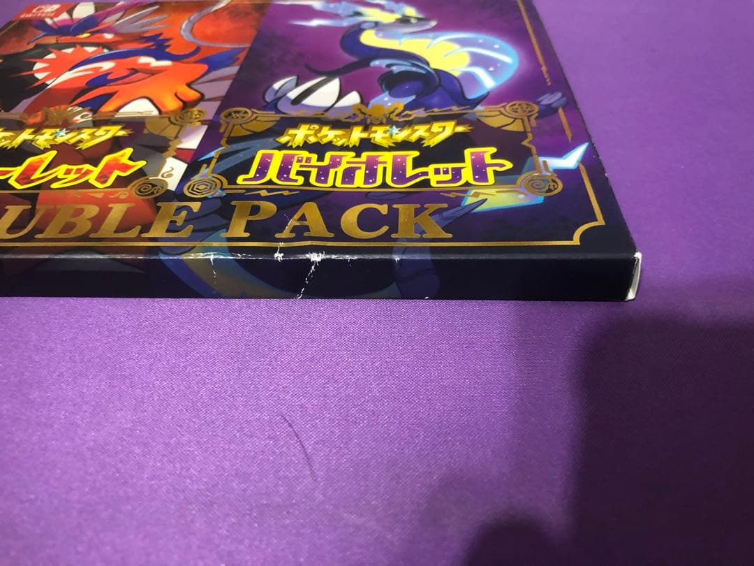 Switchポケットモンスタースカーレットバイオレットダブルパック【動