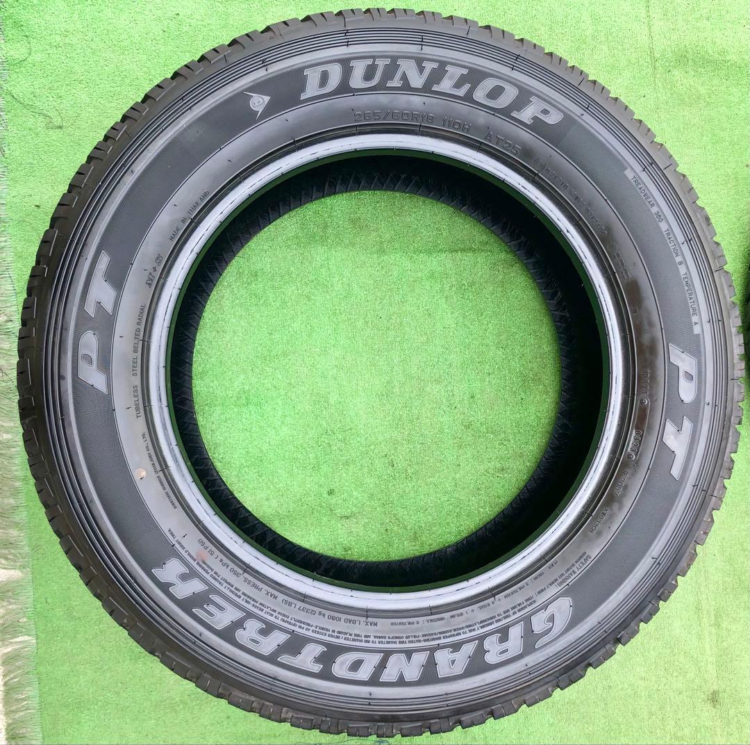 265/60R18 DUNLOP GRANDTREK PT ラジアルタイヤ