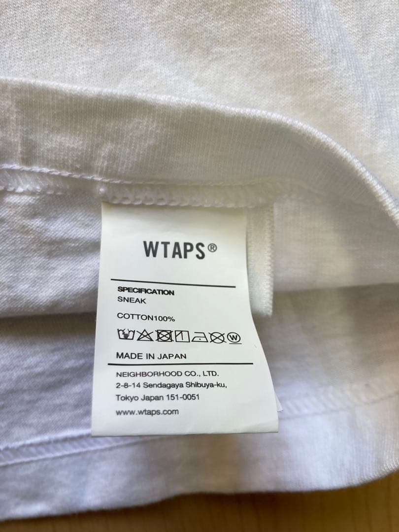 23AW WTAPS WUT / LS / COTTON 長袖Tシャツ Lサイズ