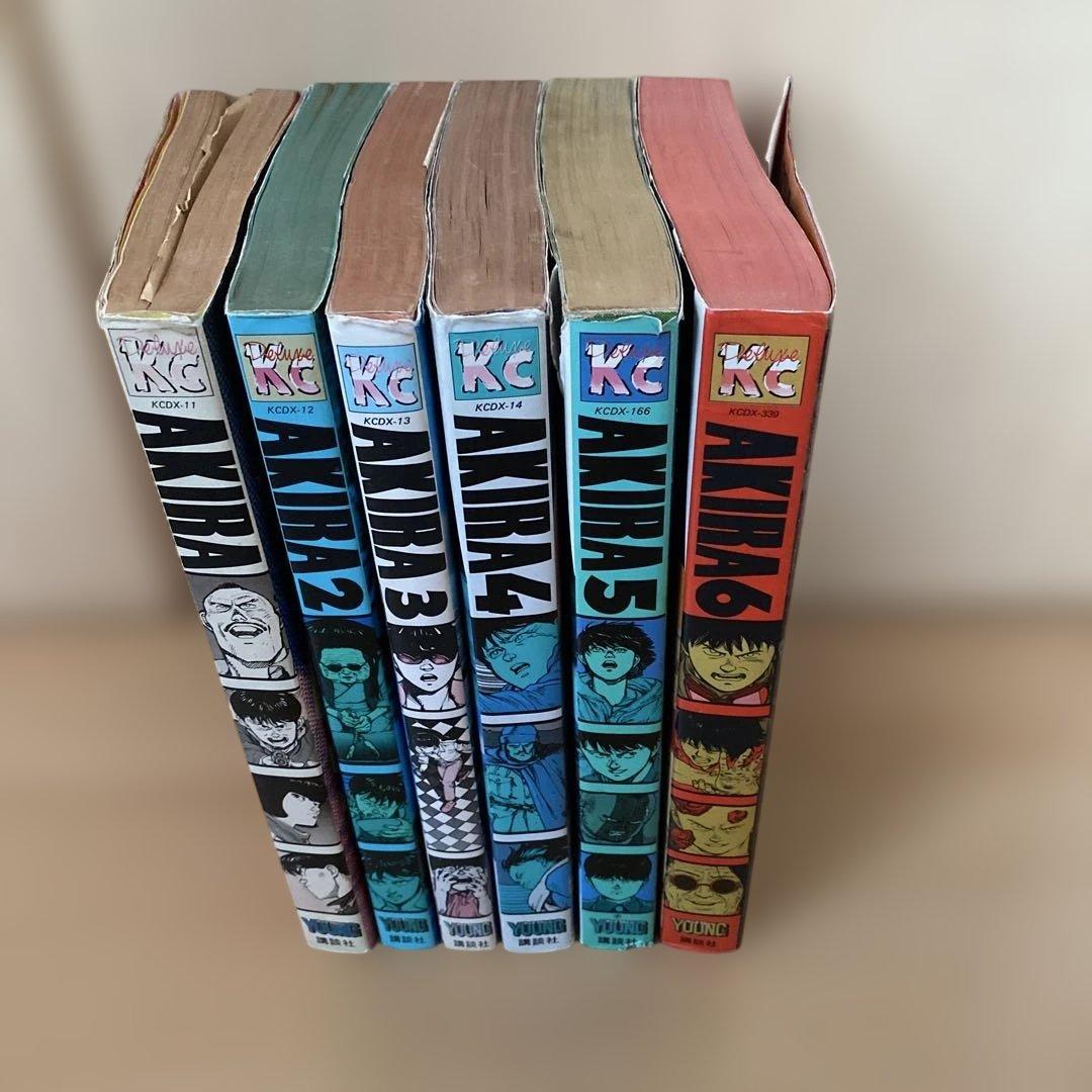 【キズ汚れあり】AKIRA 全6巻セット 大友克洋