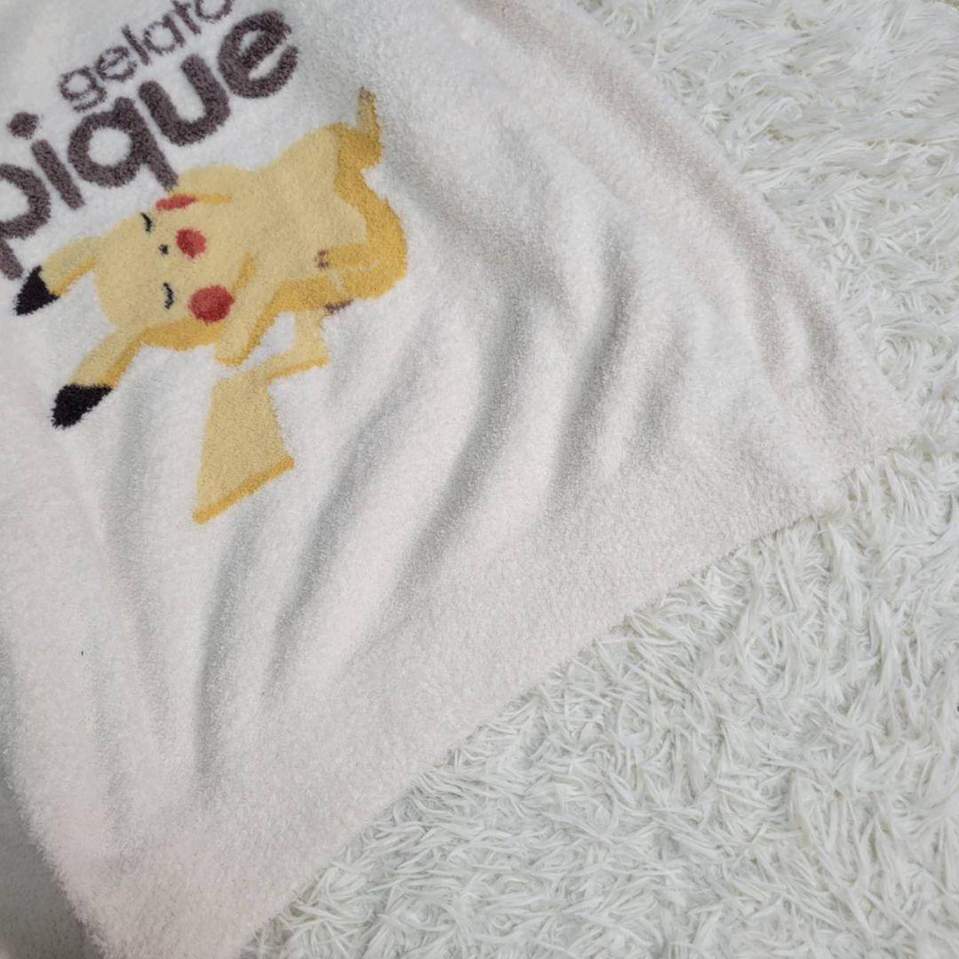 ジェラートピケ　ポケモンスリープ コラボ ピカチュウ 上下セット ルームウェア