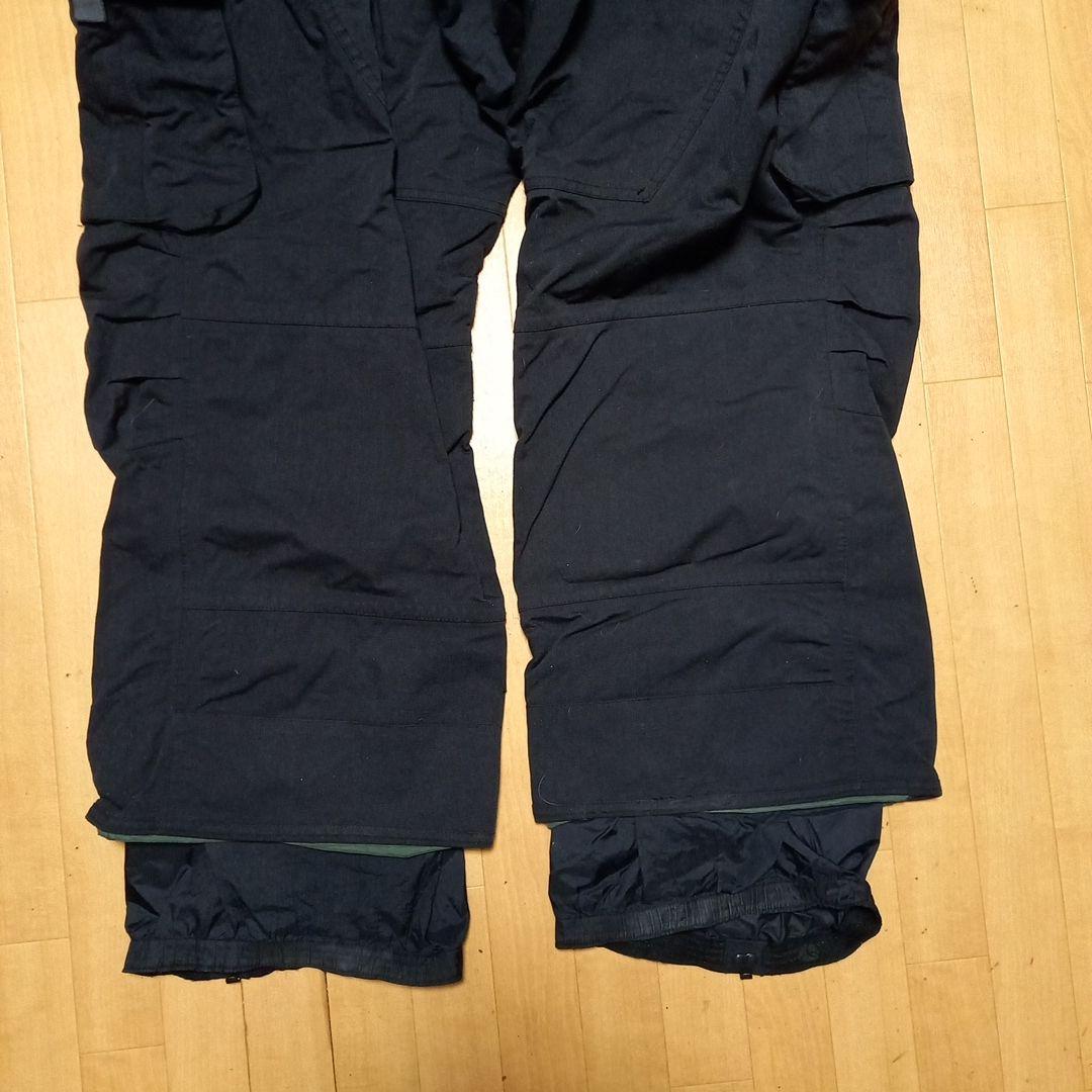 ​【いろはす】00's BURTON カーゴパンツ ブラック バイオライト