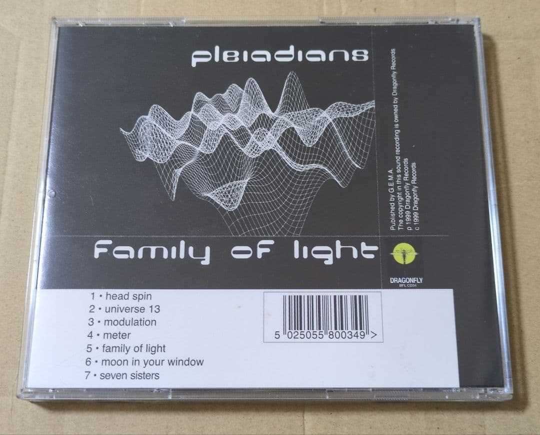 洋楽 PLEIADIANS Family of light CD