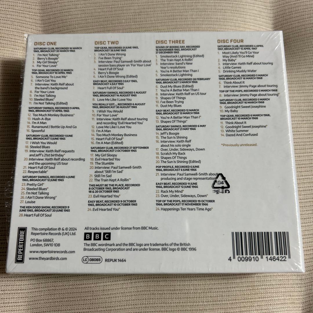 【美品】Live At The BBC / Yardbirds