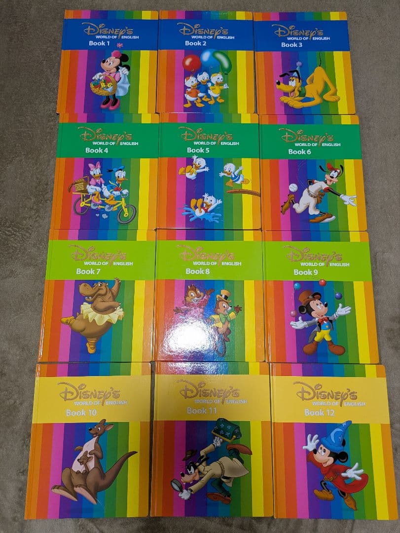①ディズニー 英語システム CD DVD 本