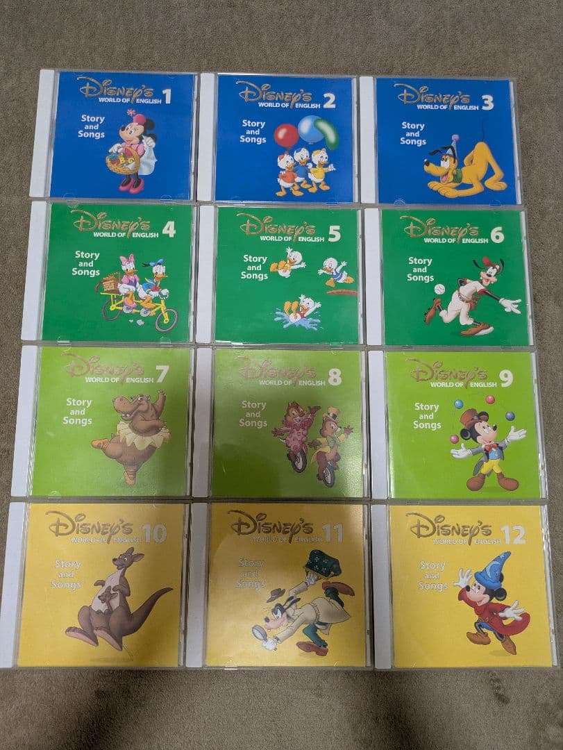 ①ディズニー 英語システム CD DVD 本