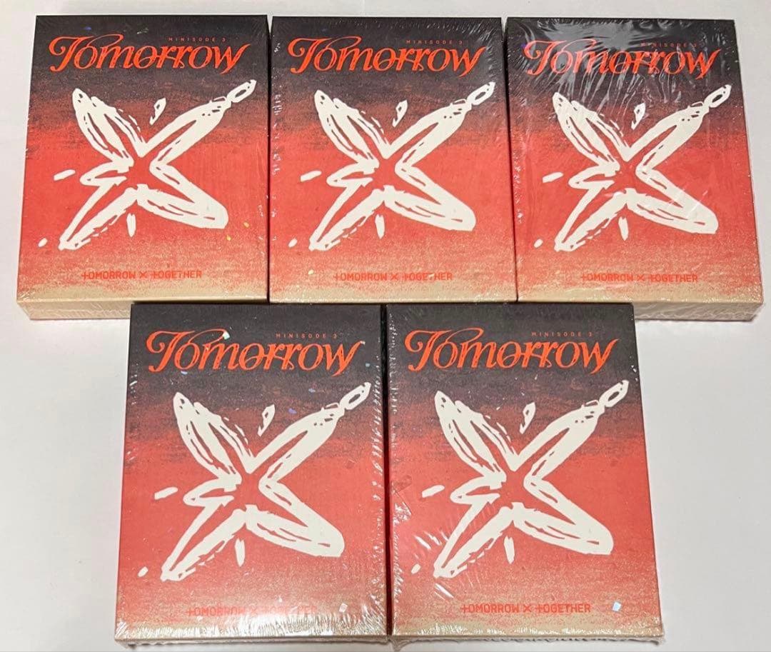 TXT トゥバ　TOMORROW FREEFALL CD セット