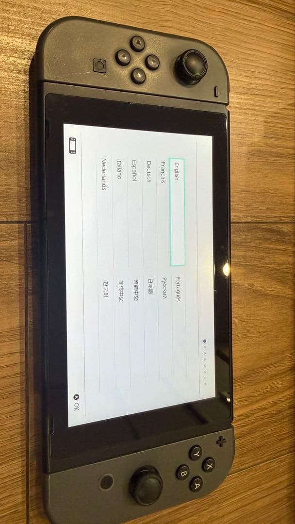 【美品】Nintendo Switch 本体 グレー【送料無料】