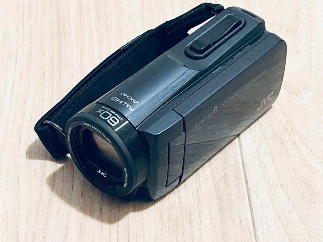 JVC Everio R ビデオカメラ 本体 GZ-R470 アイスグレー