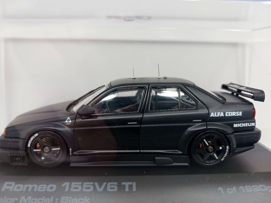 宮沢模型 1/43 アルファロメオ 155v6 TL ミニカー
