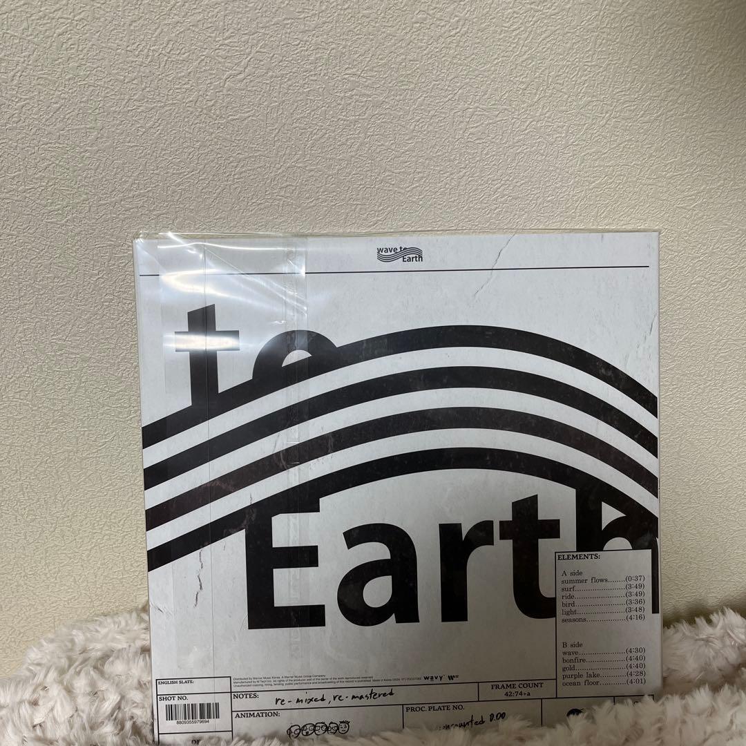 [新品]wave to earth uncounted 0.00 レコード