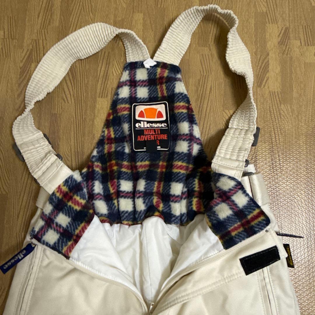 ellesse フリース裏地付きオーバーオールセット