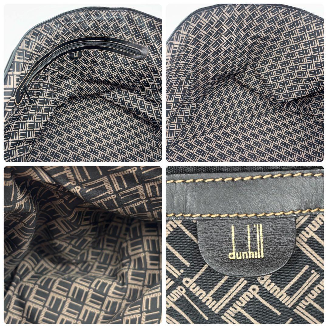 ✨希少✨　dunhill トラベルバック　ボストンバック　大容量　自立型　黒