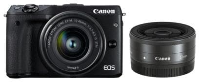 【新品未使用】Canon EOS M3 ダブルレンズキット 希少な新品・完品！