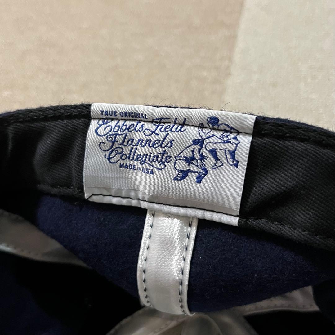 90's EBBETS FIELED FLANNELS キャップ 旧タグ
