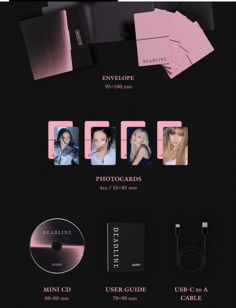 K-POP・アジア BLACKPINK [DEADLINE] MOOD LIGHT Ver.