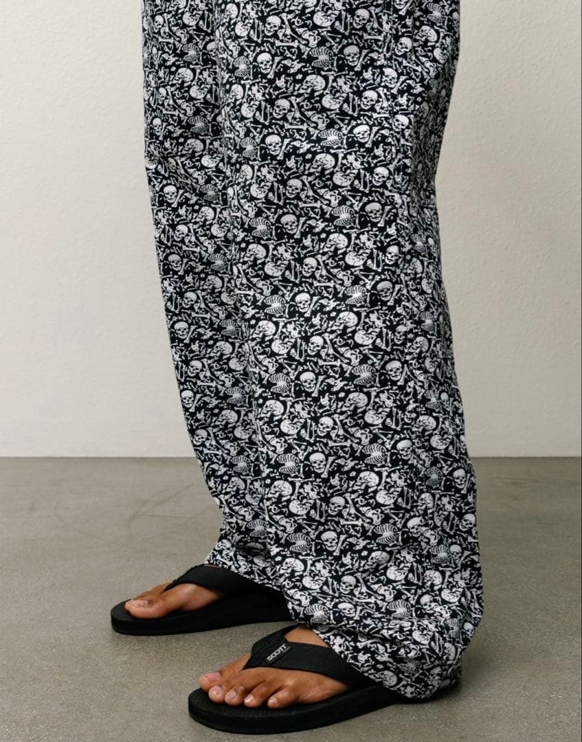 パンツ L STUSSY BEACH PANT COTTON TWILL