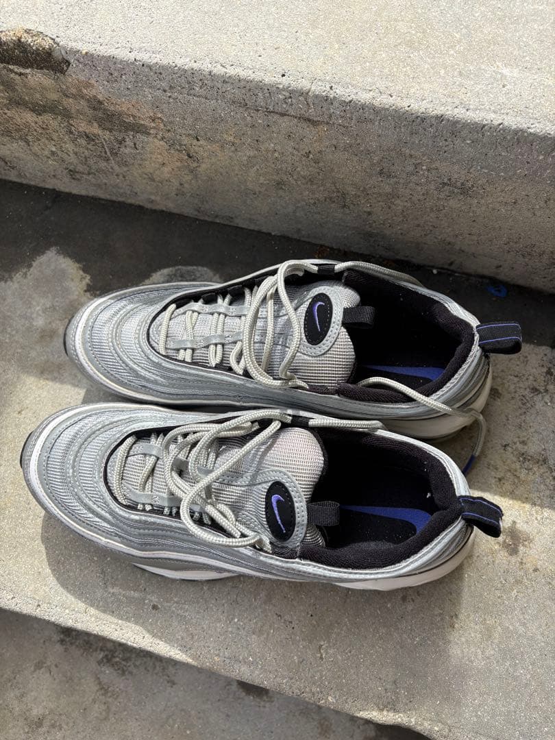 NIKE Air Max 97 シルバー×パープル エアマックス