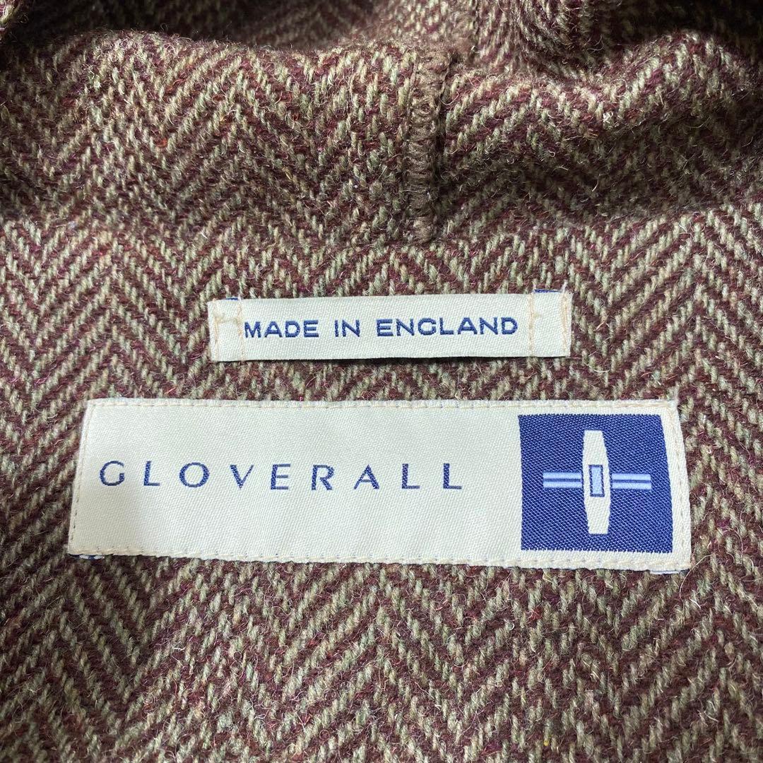 ⚫︎GLOVERALL 英国製 ウール ヘリンボーン ダッフルコート