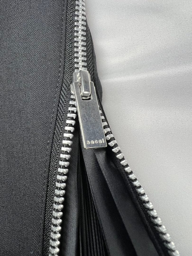 【sacai】 プリーツロングスカート 0サイズ タグ付き未使用