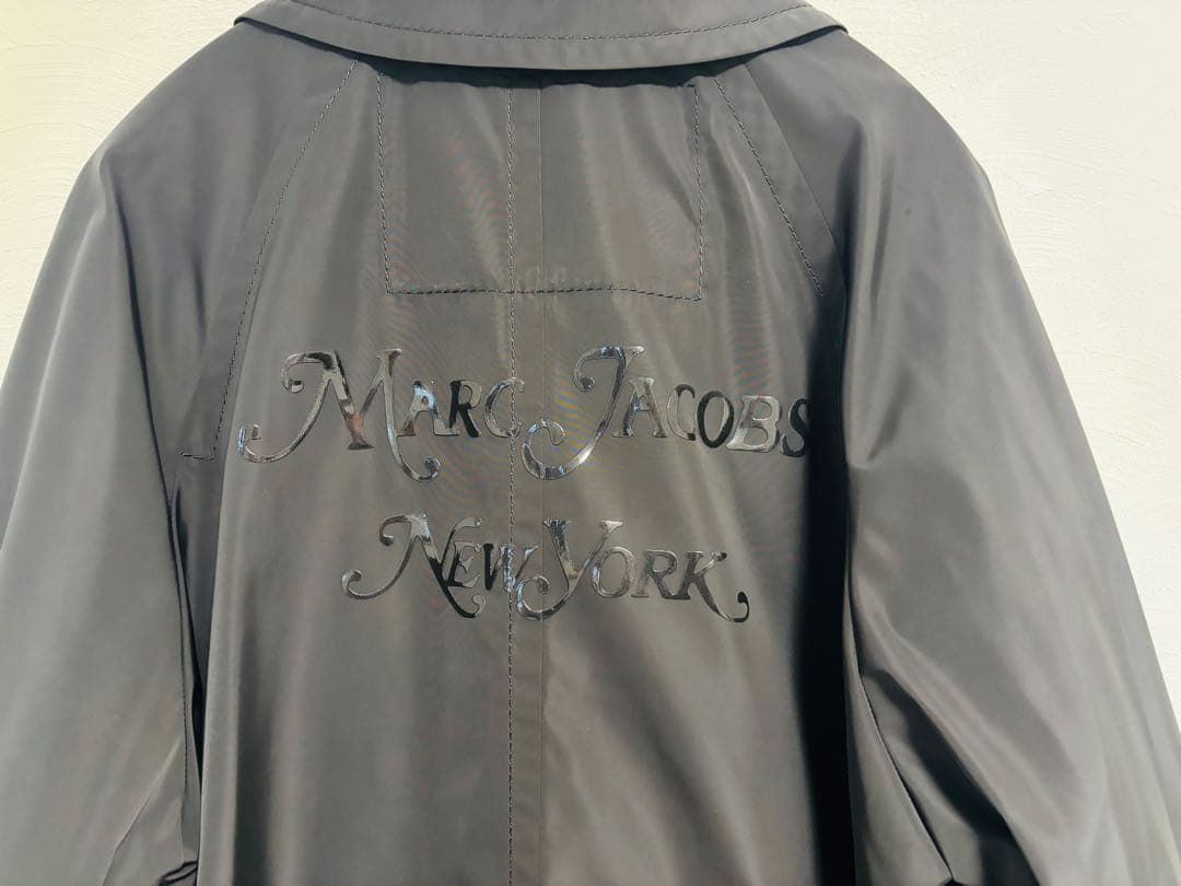 MARCJACOBS マークジェイコブス バルマカーンコート 春コート 黒 XS
