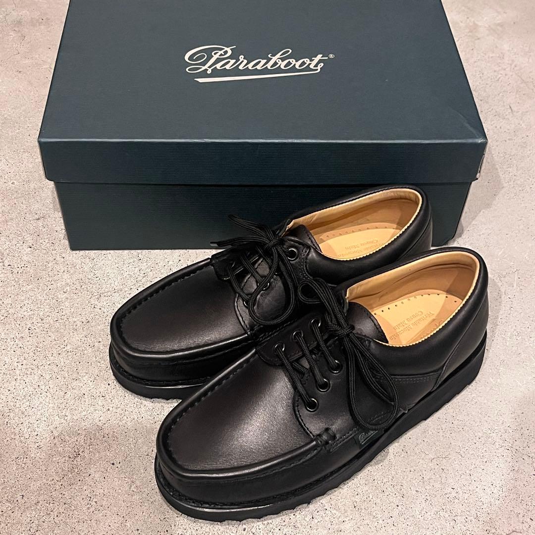 paraboot thiers ティエール　モカシン　パラブーツ　6.5 デッキ