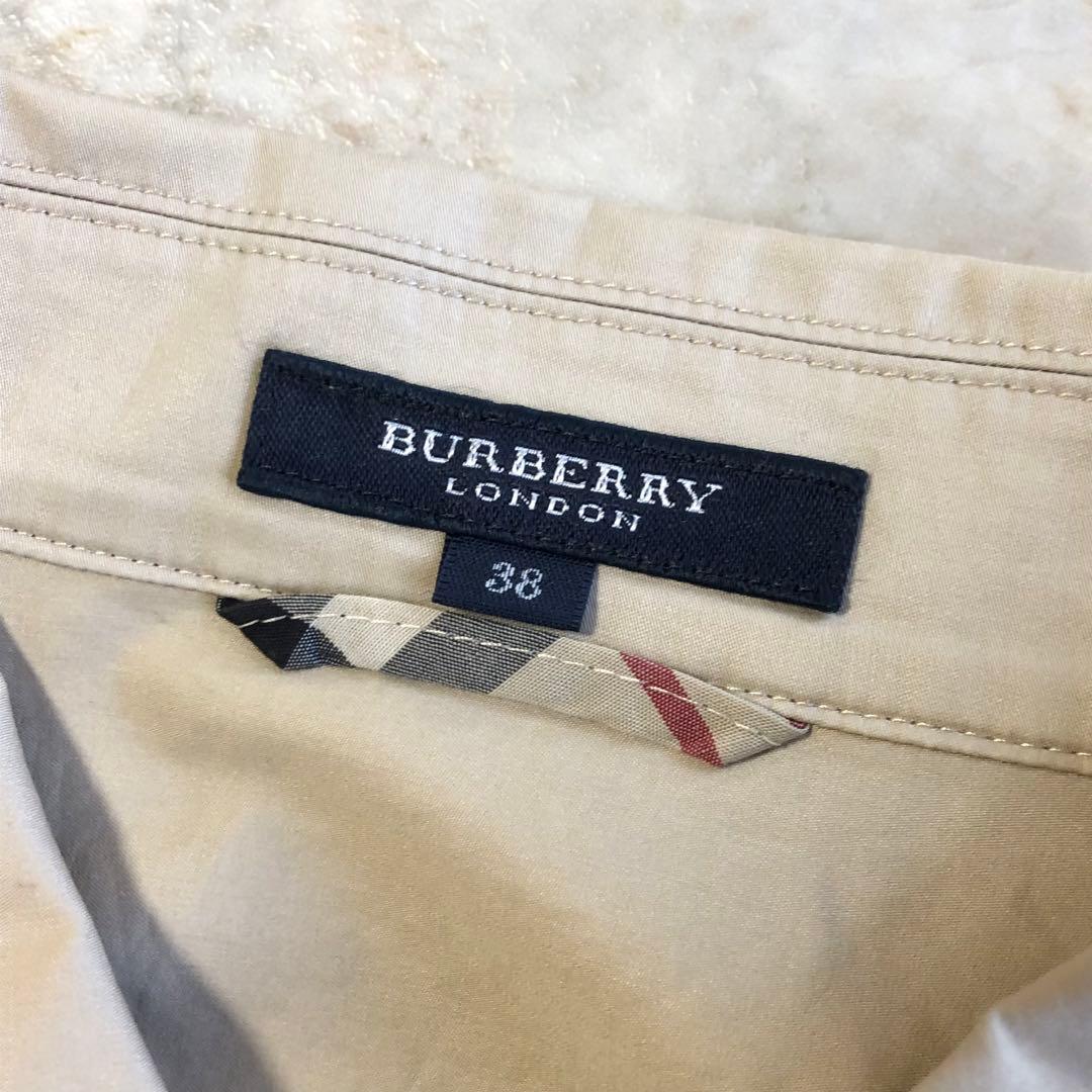 BURBERRY バーバリー コットンツイル ミリタリージャケット 38
