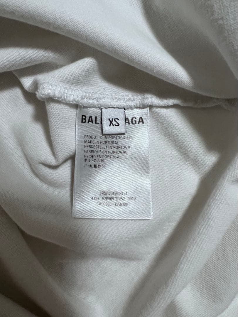 BALENCIAGAキャンペーンロゴ Tシャツ