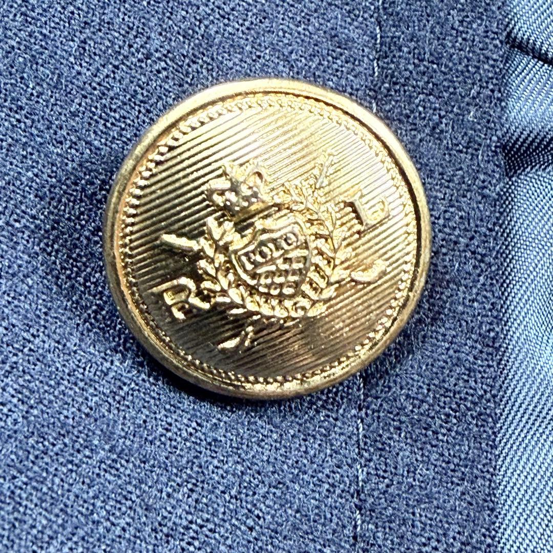 ポロラルフローレン テーラードジャケット 金ボタン ネイビー 紺ブレ
