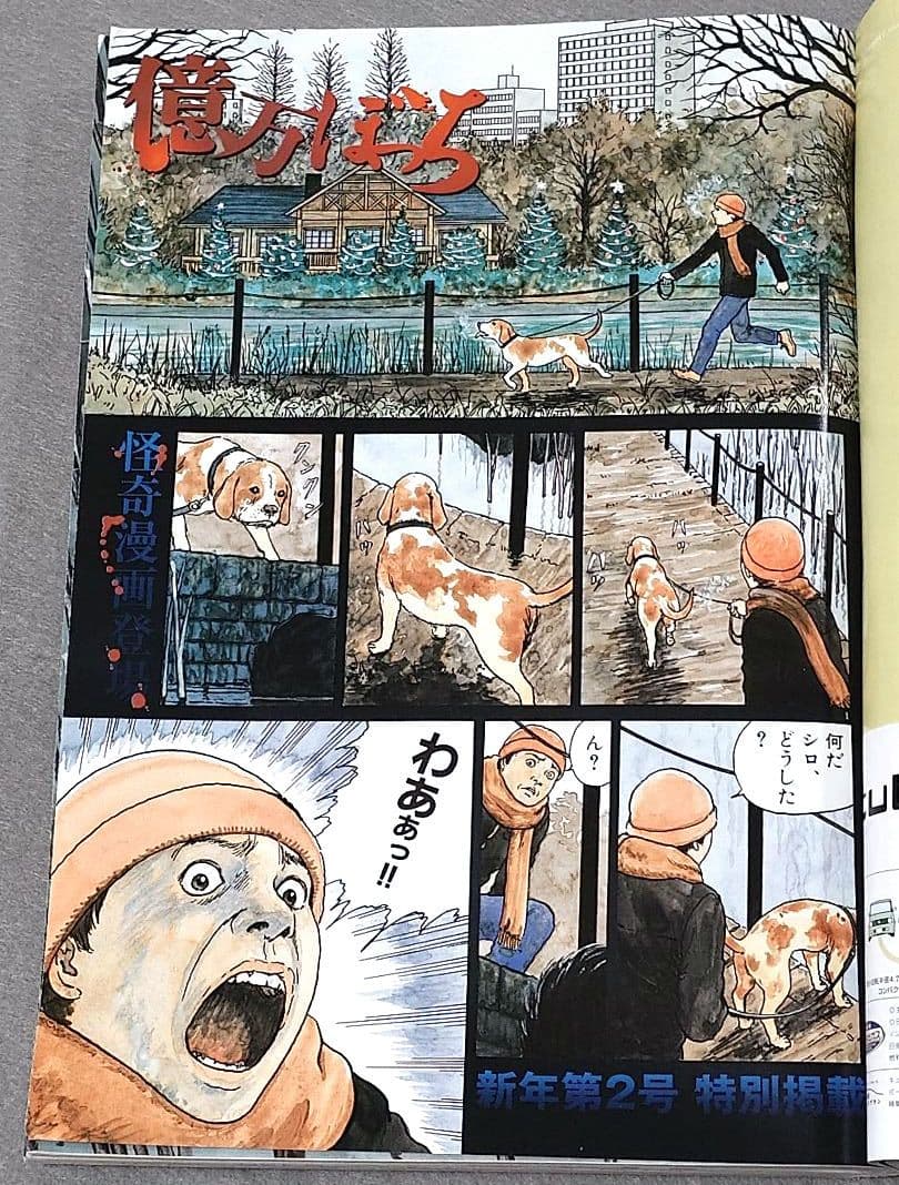 週刊ビッグコミックスピリッツ2004年1月8日2号『億万ぼっち』読切/伊藤潤二